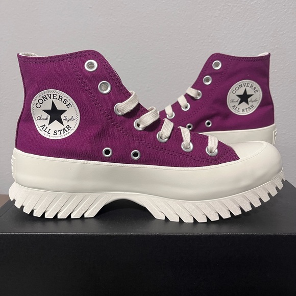 NWT Converse Chuck Taylor All Star Lugged 2.0 - Mysthic Orchid Color - A03701C - Picture 3 of 12